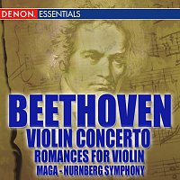 Přední strana obalu CD Beethoven Romances Nos. 1 & 2; Violin Concerto No. 1