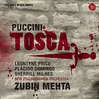 Přední strana obalu CD Puccini:Tosca