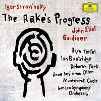 Přední strana obalu CD Stravinsky: The Rake's Progress