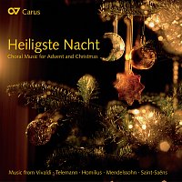 Přední strana obalu CD Heiligste Nacht. Choral Music for Advent and Christmas