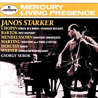 Přední strana obalu CD Bartók / Chopin / Debussy / Mendelssohn: Cello Sonatas &c
