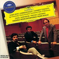 Ensemble Intercontemporain, Pierre Boulez – Berg: Chamber Concerto / Stravinsky: Ebony Concerto; Dumbarton Oaks; 8 Miniatures