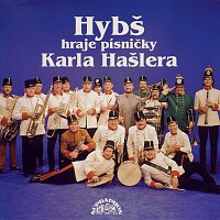 Přední strana obalu CD Hybš hraje písničky Karla Hašlera