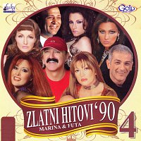 Přední strana obalu CD Zlatni hitovi '90 Vol.4 - Marina i Futa