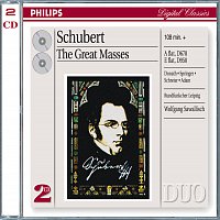 Přední strana obalu CD Schubert: The Great Masses