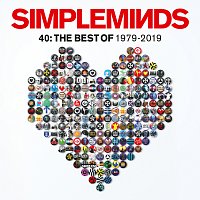 Přední strana obalu CD Forty: The Best Of Simple Minds 1979-2019