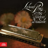 Přední strana obalu CD Lubomír Pleva a jeho foukací harmonika