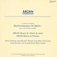 Margot Guilleaume, Walter Gerwig, Bernhard Michaelis, August Wenzinger – Milan: Musica de vihuela de mano / Ortiz: Musica de Violones