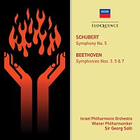Přední strana obalu CD Schubert: Symphony No. 5; Beethoven: Symphonies Nos. 3, 5 & 7