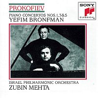 Přední strana obalu CD Prokofiev: Piano Concertos Nos. 1, 3, 5