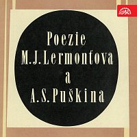 Přední strana obalu CD Poezie M. J.Lermontova a A. S. Puškina