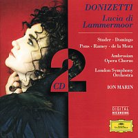 Přední strana obalu CD Donizetti: Lucia di Lammermoor: Studer/Domingo/Pons/de la Mora/Rame