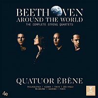 Přední strana obalu CD Beethoven Around the World: The Complete String Quartets