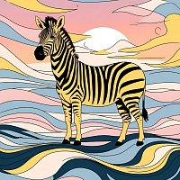 Přední strana obalu CD Yellow Zebra