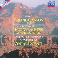 Přední strana obalu CD Grofé: Grand Canyon Suite/Gershwin: Porgy & Bess