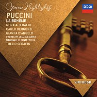 Přední strana obalu CD Puccini: La Boheme - Highlights