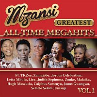 Přední strana obalu CD Mzansi Greatest All-Time Megahits, Vol. 1