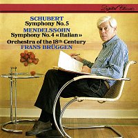 Přední strana obalu CD Mendelssohn: Symphony No. 4 / Schubert: Symphony No. 5