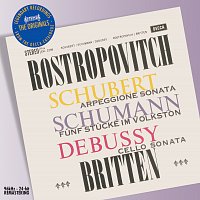 Mstislav Rostropovich, Benjamin Britten – Schubert/Schumann/Debussy: Works for Cello & Piano