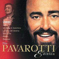 Přední strana obalu CD The Pavarotti Edition, Vol.4: Verdi