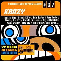 Přední strana obalu CD Greensleeves Rhythm Album #37: Krazy