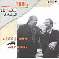 Přední strana obalu CD Prokofiev: The Five PIano Concertos