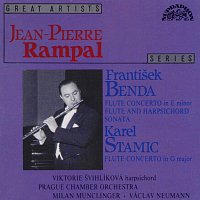 Přední strana obalu CD Benda František, Stamitz Carl: Koncerty pro flétnu a orchestr