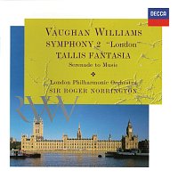 Přední strana obalu CD Vaughan Williams: Symphony No. 2; Tallis Fantasia; Serenade To Music