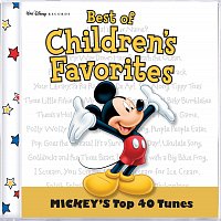 Přední strana obalu CD Best of Children's Favorites- Mickey's Top 40 Tunes