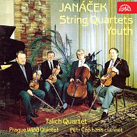 Přední strana obalu CD Janáček: Smyčcové kvartety č. 1 a 2, Mládí