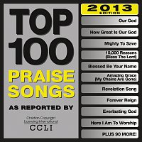 Přední strana obalu CD Top 100 Praise Songs [2013 Edition]