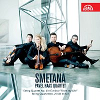 Přední strana obalu CD Smetana: Smyčcové kvartety č. 1 e moll & č. 2 d moll