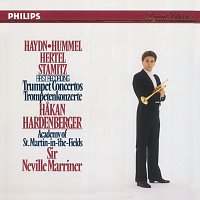 Přední strana obalu CD Haydn, Hummel, Hertel & Stamitz Trumpet Concertos