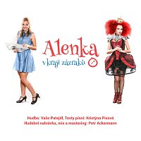 Přední strana obalu CD Muzikál Alenka v kraji zázraků
