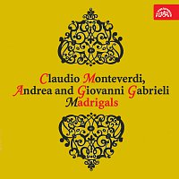 Přední strana obalu CD Monteverdi, A. a B. Gabrieli: Madrigaly