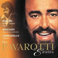 Přední strana obalu CD The Pavarotti Edition, Vol.6: Puccini, Mascagni, Leoncavallo