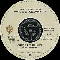 Rickie Lee Jones – Chuck E's In Love / On Saturday Afternoons In 1963 [Digital 45]