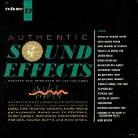 Přední strana obalu CD Authentic Sound Effects (Vol. 13)