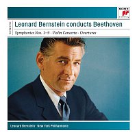 Přední strana obalu CD Leonard Bernstein - Beethoven Symphonies Nos. 1-9, Overtures, Violin Concerto - Sony Classical Masters
