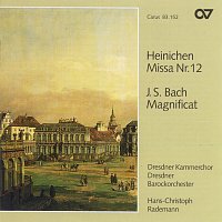 Přední strana obalu CD Heinichen: Mass No. 12 in D Major; Bach, J.S.: Magnificat in D Major, BWV 243