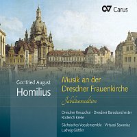 Přední strana obalu CD Gottfried August Homilius: Musik an der Dresdner Frauenkirche. Jubilaumsedition
