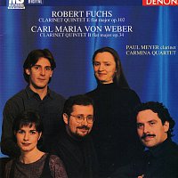 Přední strana obalu CD Robert Fuchs & Carl Maria von Weber: Clarinet Quintets