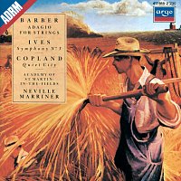 Přední strana obalu CD Barber: Adagio For Strings / Copland: Quiet City / Ives: Symphony No.3, etc.