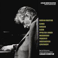 Přední strana obalu CD Bernstein Conducts Russian Masters