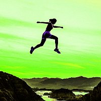 Přední strana obalu CD Aggressive Jump