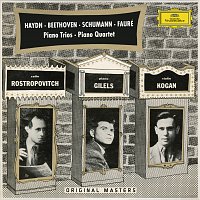 Přední strana obalu CD Haydn: Piano Trios H.XV Nos.16 & 19 / Beethoven: Piano Trios WoO38 & Op.97 / Schumann: Piano Trio Op.63 / Fauré: Piano Quartet Op.15