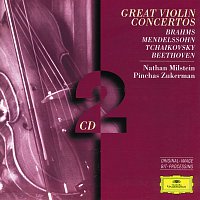 Nathan Milstein, Pinchas Zukerman – Brahms / Mendelssohn / Tchaikovsky / Beethoven: Great Violin Concertos