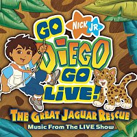 Přední strana obalu CD Go Diego Go Live! The Great Jaguar Rescue