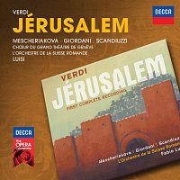 Přední strana obalu CD Verdi: Jérusalem