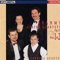 Přední strana obalu CD Brahms: String Quartets Op. 51, Nos. 1 & 2